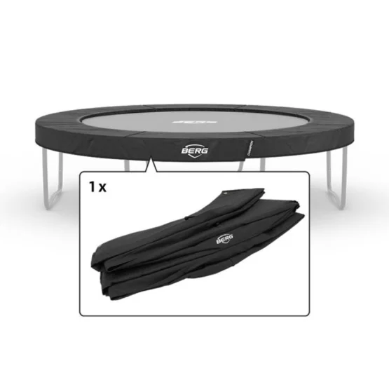 OUTLET - Berg Trampoline Protective Edge Champion 380 cm Grey