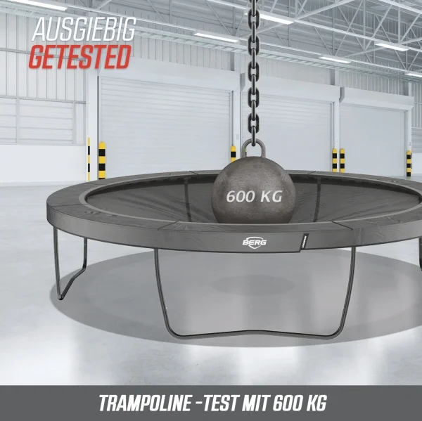 Berg Grand Elite 520 Grey incl. Safety Net Deluxe (2024)